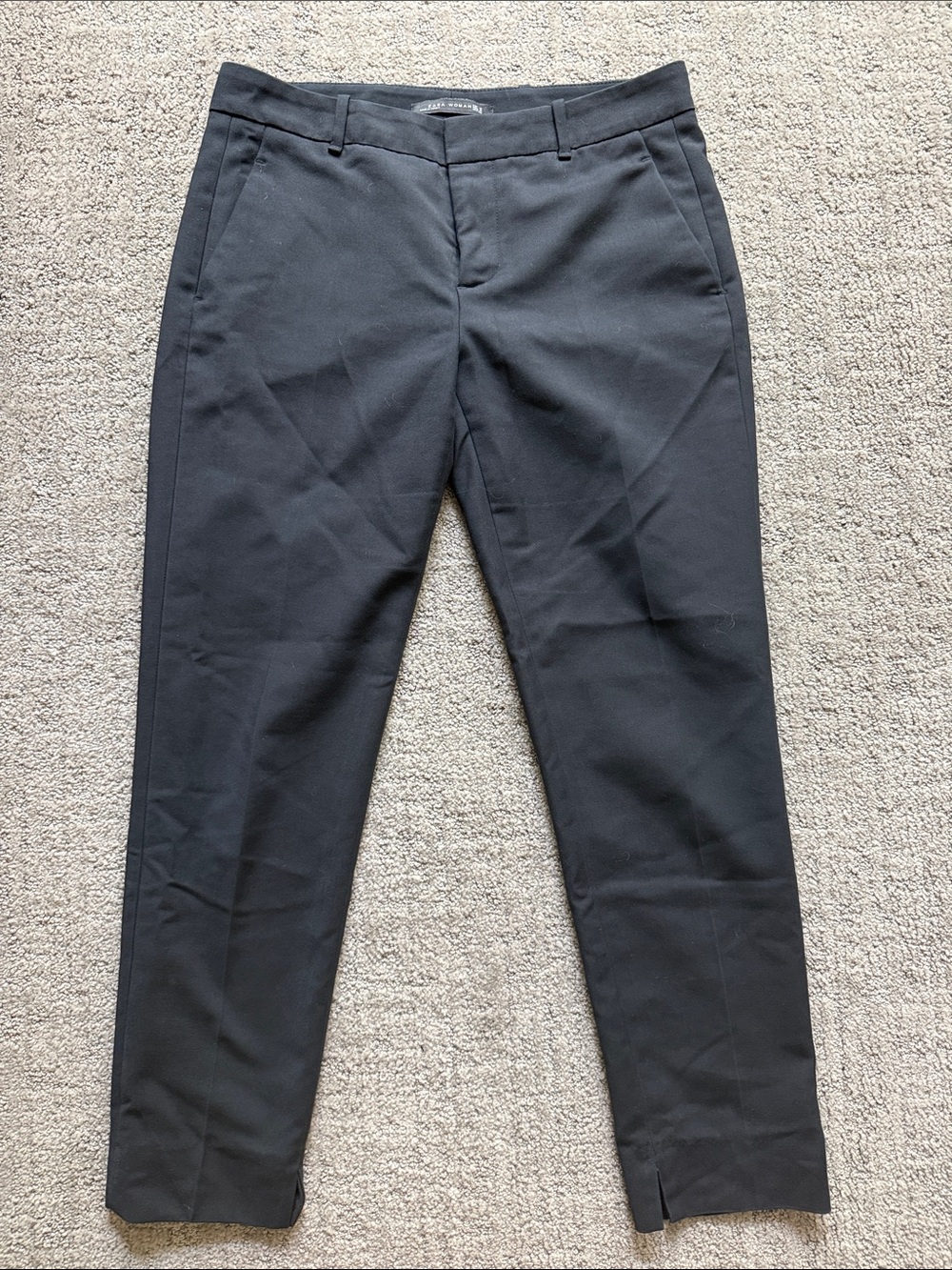 Zara Black Slim Ankle Pants